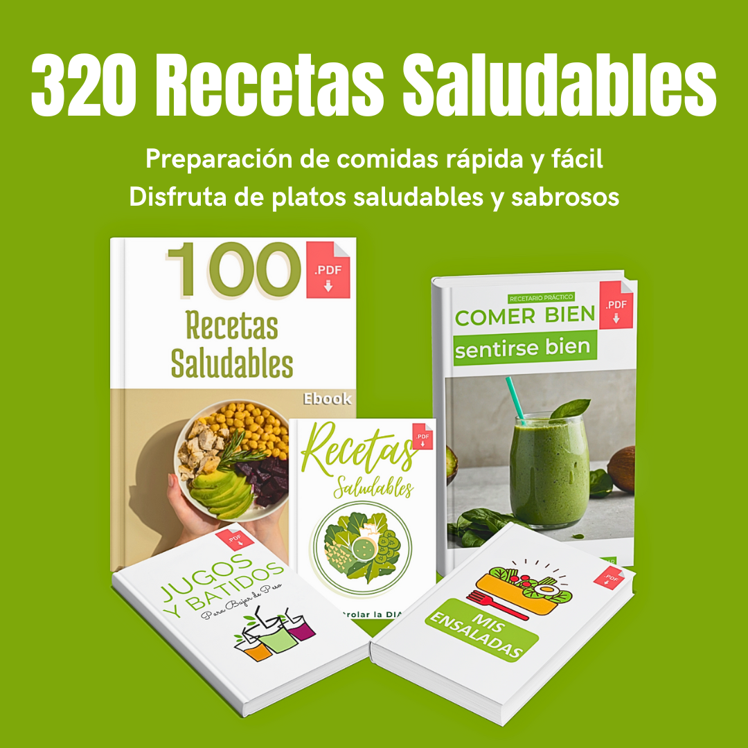320 Recetas Saludables